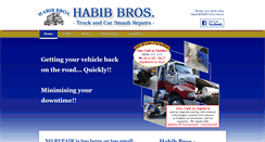 Desktop Screenshot of habib-bros.com.au